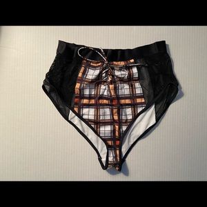 ASOS High Waisted Bikini Bottoms Size 14